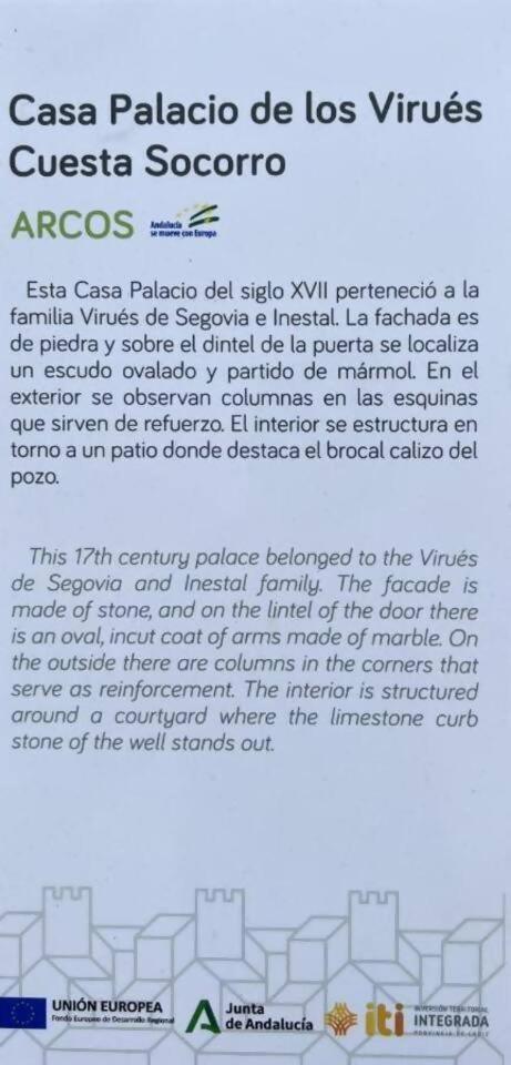 El Palomar De Arcos Διαμέρισμα Arcos de la Frontera Εξωτερικό φωτογραφία